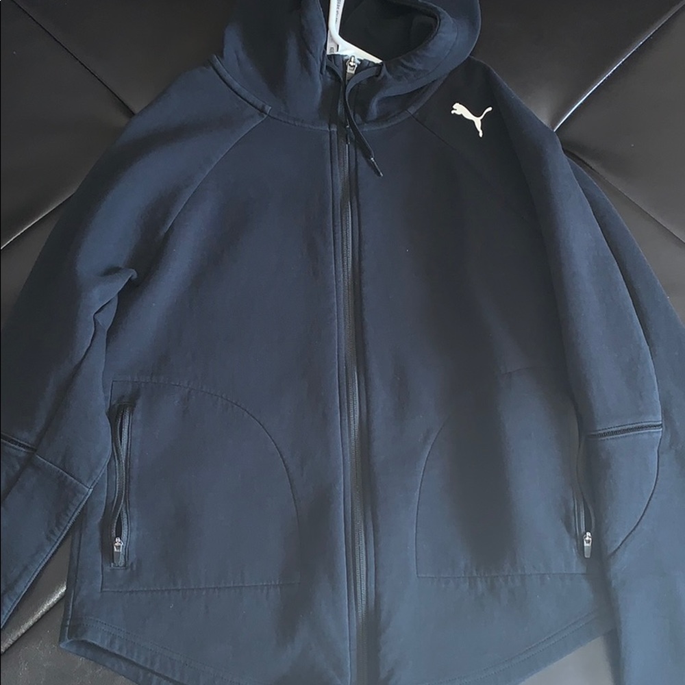Puma zip up sweater